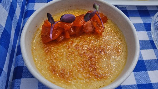 Receta de Crme brule con foie gras de MasterChef Junior