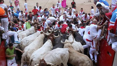 Seis encierros de San Fermn narrados en Radio Nacional